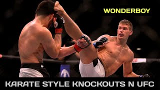 KARATE STYLE in UFC  Stephen Thompson Best Fights Highlights HD [upl. by Bajaj]