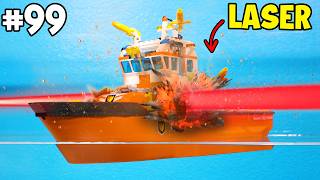 100 Ways To Sink a LEGO Boat [upl. by Sayles]