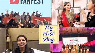 My First Vlog  kabitaskitchen Youtube FanFest 2017  Red Carpet Youtube FanFest  kabitaskitchen [upl. by Anatsirhc]