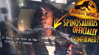 NEW TV SPOT EVIDENCE CONFIRMS SPINOSAURUS in Jurassic World Dominion [upl. by Franci11]