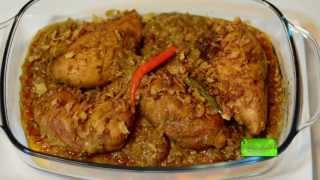 Bangladeshi Chicken Roast  Biye Barir Roast Recipe  Eid Special by Deebas Recipe [upl. by Lashoh727]