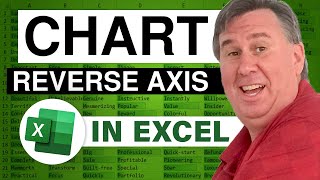 Excel  Reverse Chart Axis  Episode 948 [upl. by Drofub]