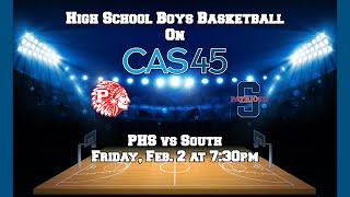 Parkersburg vs Parkersburg South Boys High School Basketball [upl. by Niarda]