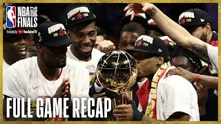 Astonishing final 5 mins of 2019 NBA Finals Game 5 Golden State Warriors vs Toronto Raptors [upl. by Eirahs794]