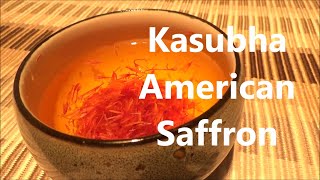 KasubhaAmerican SaffronSafflower Tea [upl. by Alpers62]