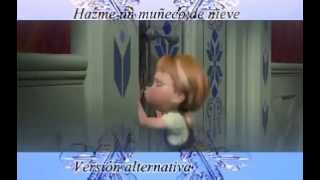 FROZEN Hazme un muñeco de nieve PARODIA [upl. by Larrie]