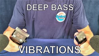 asmr BINAURAL VIBRATIONS deep bass sounds no talking [upl. by Gavrielle604]