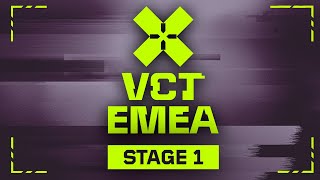 VCT EMEA Stage 1 2024  W1D2 [upl. by Richy789]