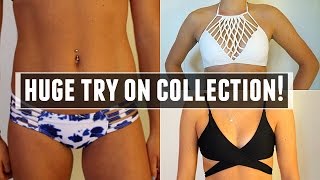 HUGE SWIM SUIT COLLECTION  50 BIKINIS [upl. by Boehmer]