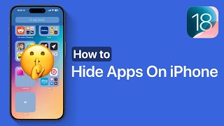 How To Hide Apps In Hidden Folder In iOS 18 [upl. by Nabla]