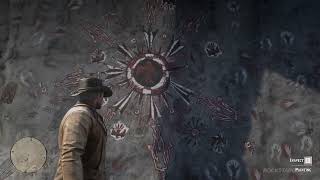 Strange Statues Cave Painting  Red Dead Redemption 2 [upl. by Barbabas]