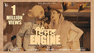 Engine  Video Song  Ravinder Grewal  Rza Heer  Jaanvir Kaur  Punjabi Song Tedi Pag Records [upl. by Ellenej]