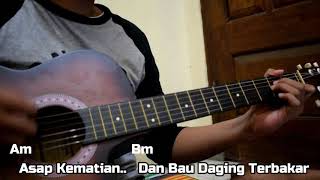 Tutorial Gitar Iwan Fals Celoteh Camar Tolol Dan Cemar [upl. by Yrelbmik781]