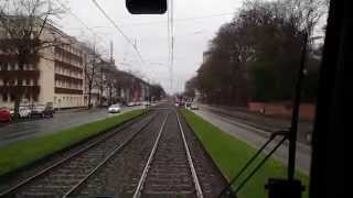 KVB Stadtbahn tram Koln cab ride Führerstandsmitfahrt [upl. by Aborn]