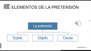 La pretensión procesal y sus elementos [upl. by Oderf]