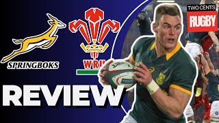 Springboks v Wales Review  June Test 2024 [upl. by Alleahcim]