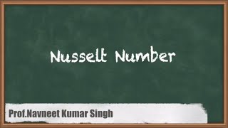 Nusselt Number  Fundamentals of Convection Heat Transfer  GATE ME Heat Transfer [upl. by Gem]