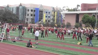 USC Trojan Marching Band 2013 smash and grab 92113 [upl. by Karrah]