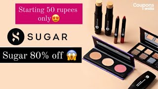 Sugar cosmetics free shoping 😱  80 off 😱 [upl. by Ennoitna]