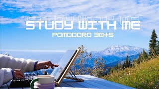 3HOUR STUDY PLAYLIST 🏔️ Relaxing Lofi Music  Stay Motivated STUDY WITH ME POMODORO TIMER [upl. by Atinehc259]