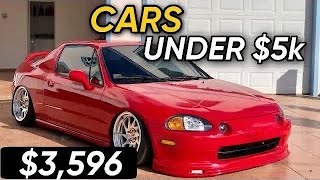 Cheap Cars Under 5000  Best Cars Under 5k [upl. by Atnohsal]