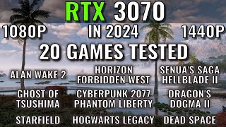 RTX 3070 in 2024  20 Games Tested  1440p 1080p [upl. by Brandt]