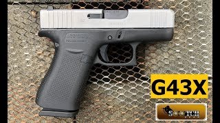 New Glock G43X Review [upl. by Anelyak]