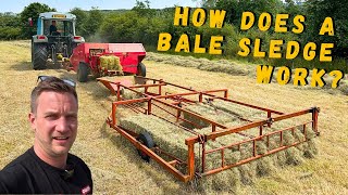 How Does A Bale Sledge Work [upl. by Weiner]