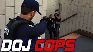 Dept of Justice Cops 557  Station Stand Off [upl. by Ibrahim]