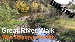 Weir Reserve  Great River Walk  Penrith [upl. by Anuska]