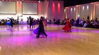 WDC DutchAL DMN 2014  Ballroom National Amateur Apoule finale  Engelse Wals [upl. by Ardnalak]