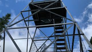 Bald Mountain Oquossoc Maine  Fall Foliage Hike  4K [upl. by Naujd522]