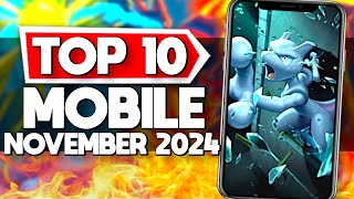 Top 10 NEW Mobile Games November 2024 [upl. by Phia]