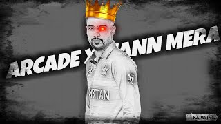 Arcade X Mann Mera 🎶 FtMohammad Amir 😈  Mohammad Amir Edits 🤤  mohammadamir amir edits [upl. by Oppen]