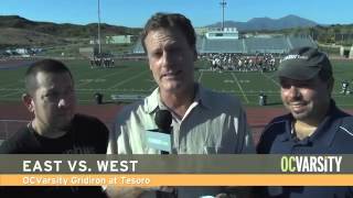 OCVarsity Gridiron Rumble at the Ranch preview  20110907 [upl. by Tenneb767]