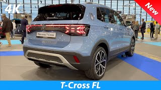 VW TCross Style 2024 Facelift  Full Review in 4K Looks better still quotplastic fantasticquot [upl. by Lartnom]