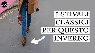 5 STIVALI CLASSICI per questo inverno [upl. by Ringler]