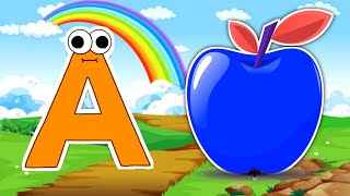 Phonics Song 2 with TWO Words in 3D  A For Airplane  ABC Alphabet Songs 10 [upl. by Gertrud]