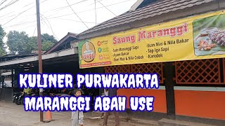 KULINER PURWAKARTA SATE MARANGGI ABAH USE CIHUNI [upl. by Esital]