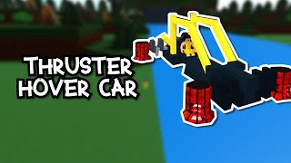 THRUSTER POWERED HOVER CARRoblox Build A Boat For Treasure [upl. by Fruma]