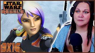 Star Wars Rebels REACTION 3X16 Legacy of Mandalore FIRST TIME WATCHING [upl. by Harlin]