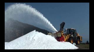 Bantel Liebherr 524 mit Zaugg Schneefräse [upl. by Ib975]