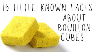 What Are Bouillon Cubes 15 Little Known Facts About This Popular Ingredient [upl. by Mail]