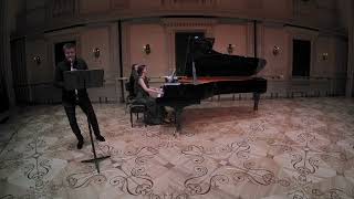 R Schumann Fantasiestucke op73 Sergey Petrov amp Anna Tsagarelli [upl. by Granville]