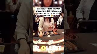 Pro Card Counter Helps Friend Win Big At The Casino [upl. by Koehler]