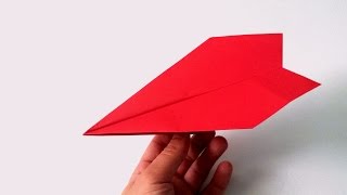 How to make a Paper Airplane Straight Line Fly  Best Easy Paper Airplanes  Fun Fly Paper Plane [upl. by Aekal910]