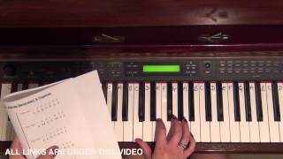 2 Octave Arpeggios how to  Piano [upl. by Shirah]