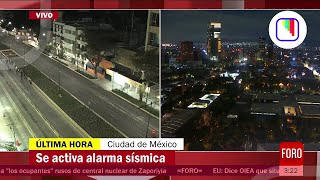 Suena alerta sísmica en CDMX en vivo por FOROtv  12 Agosto 2022  EnLaPantalla [upl. by Yelnik]