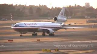 American Airlines MD11 at Narita New Tokyo International Airport [upl. by Concha113]