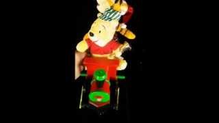 WINNIE THE POOH amp TIGGER SINGING CHRISTMAS CHOO CHOO TRAIN [upl. by Anoyk368]